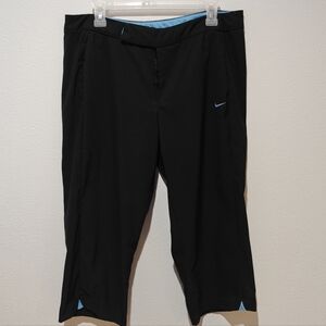 Excellent Nike Golf Cropped Pants Size Large Womens Capris Pockets